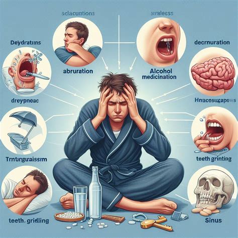 Why Do I Wake Up With A Headache And Dry Mouth? Explained: Causes And Solutions