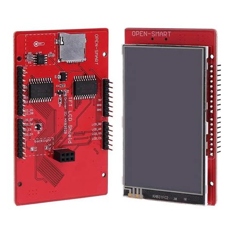 How to Test 3.2 TFT LCD Shield 的图像结果