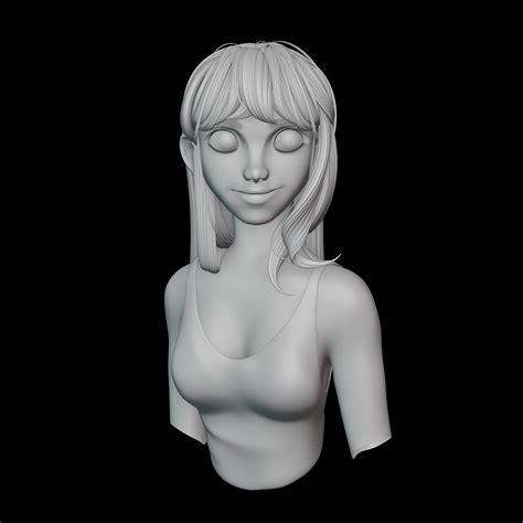 Learning stylized character sculpting - Finished Projects - Blender Artists Community