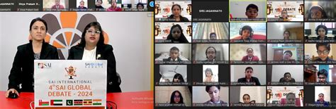 4th edition of SAI Global Debate with participation of 300 students ...