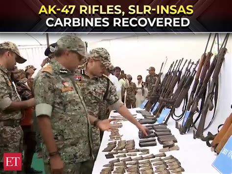 AK-47 Rifles, SLR-INSAS Carbines recovered: IG Bastar after 27 naxals ...