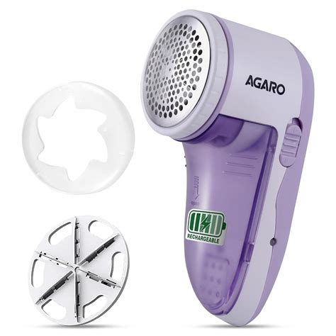 Buy AGARO 2419 Lint Remover, Electric Fabric Shaver, Rechargeable ...