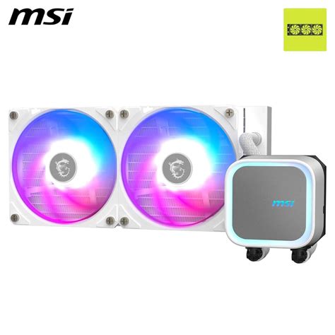MSI MAG CORELIQUID A13 240 WHITE ARGB AIO Liquid CPU Cooler – Studbudpc