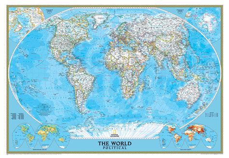 National Geographic World Map High Resolution Image 的图像结果