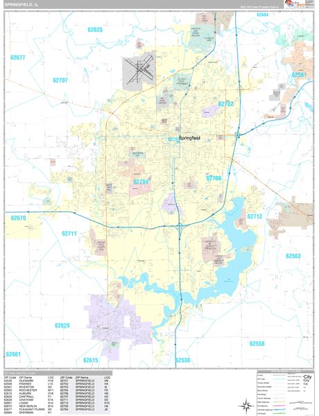 Image result for Springfield IL City Limits Map