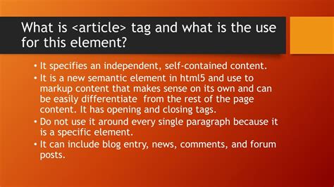 Image result for Article HTML Tag