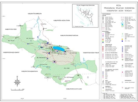 Map Aceh Tengah