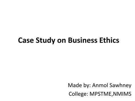 Case Study Examples Business Ethics 的图像结果