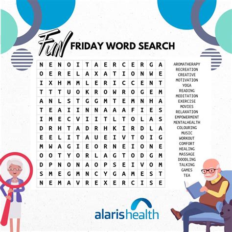 #funfriday #wordsearch #braingames | Alaris Health at The Chateau