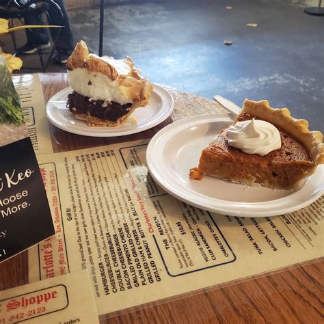 Carta del postres Charlotte's Eats & Sweets, Keo