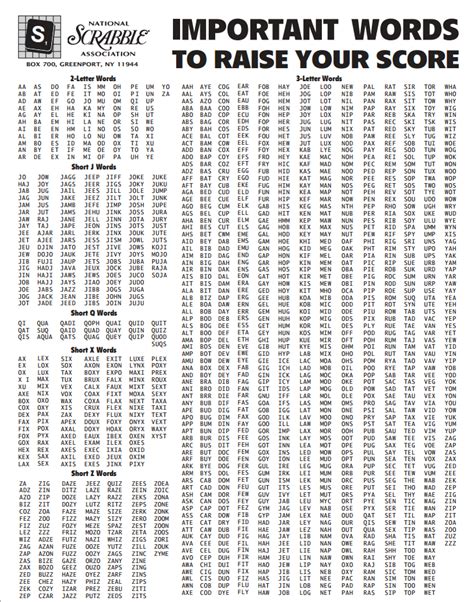 What Words Are Acceptable In Scrabble at Erin Wright blog