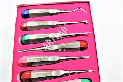 Buy German Premium Dental Elevator Set Of 11 Pc Orthodontic Instrument ...