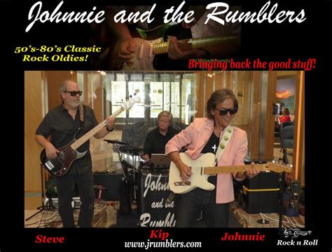 Pizza and Rock n Roll Memories with Johnnie and The Rumblers, Catalina ...