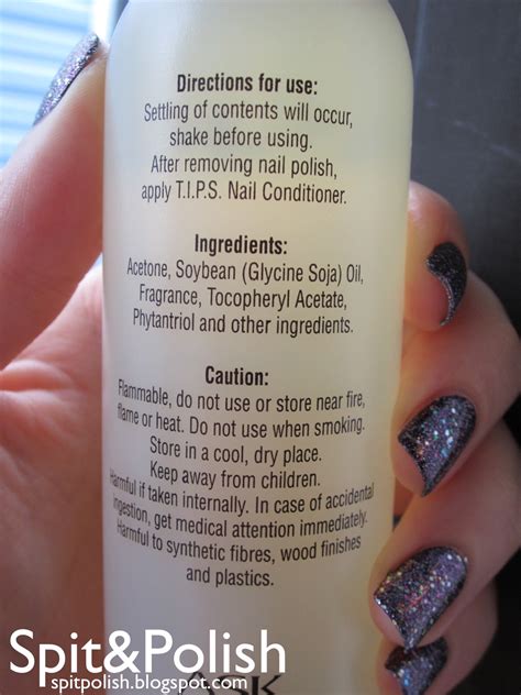 Spit & Polish: Ask - Revival Nail Polish Remover