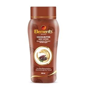 Buy Elements Wellness Cocoa Butter Body Lotion with Vitamin E, All Skin ...