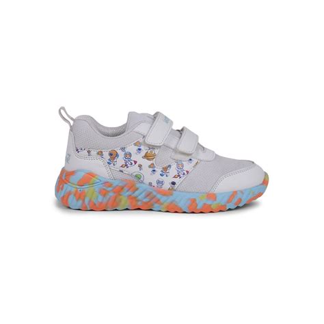 Buy Leap7x White Sports Slip-on Walking Shoes For Kids NITKID-1 By Liberty