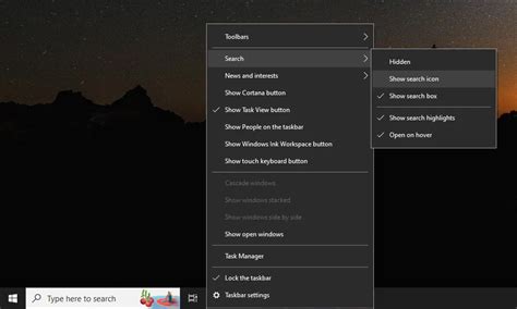 Image result for Taskbar Searching