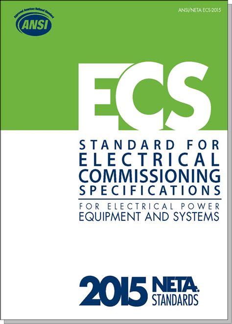 Image result for Neta Standards Electrical Testing