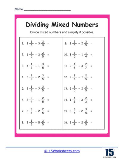 Image result for How to Divide Mixed Numbers Using Models