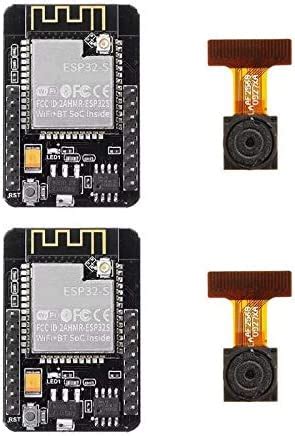 Xiuxin 2 Pack ESP32-CAM WiFi Bluetooth Camera Module evelopment Board ...