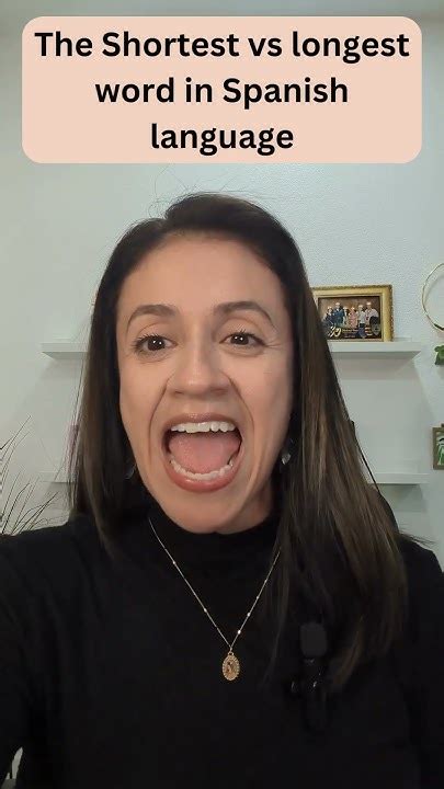 SHORTEST vs. LONGEST word in Spanish. Spanish Language #language # ...