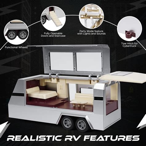 ROONA Cybertruck Model Adventure Set | 1:24 Scale Diecast India | Ubuy