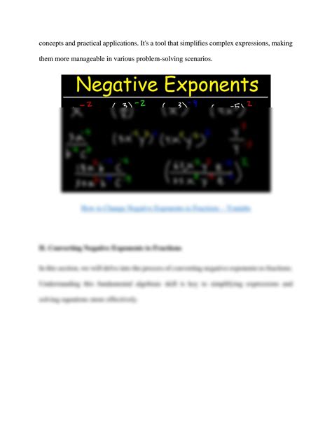 Image result for Write Fractions without Negative Exponents