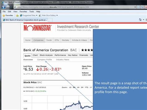 Image result for Morningstar Tutorial