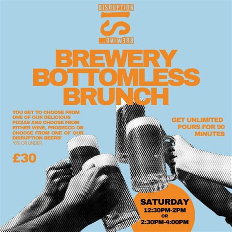 Brewery Bottomless Brunch, Unit 4, Lawrence Way, GU15 3DL Camberley ...