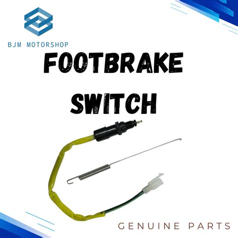 FOOT BRAKE SWITCH WITH BIG SPRING UNIVERSAL SET | Shopee Philippines