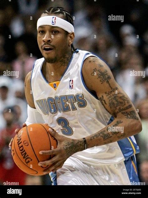 Allen iverson nuggets hi-res stock photography and images - Alamy