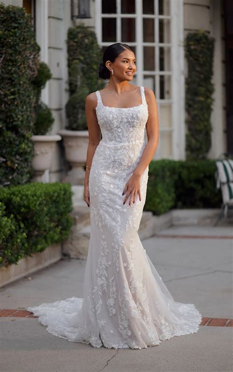 Romantic Lace Wedding Dress | Style 1821 for Modern Brides - romantic lace dress