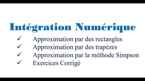 Rezultat imagine pentru Methode Des Trapezes Algorithme