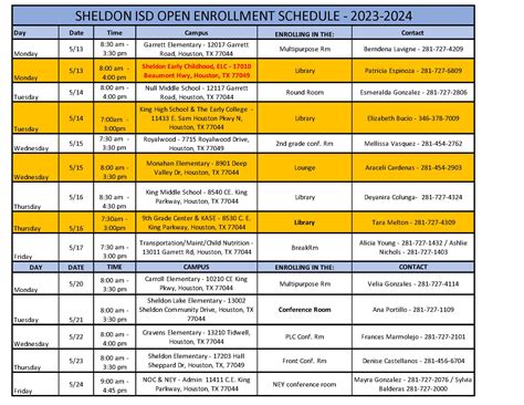 How To Enroll | Sheldon ISD