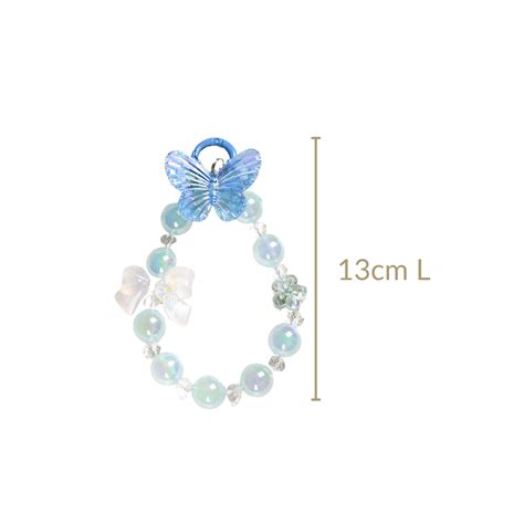 Fairy Blue Butterfly Keychain Online - Premium Keychain | Nestasia