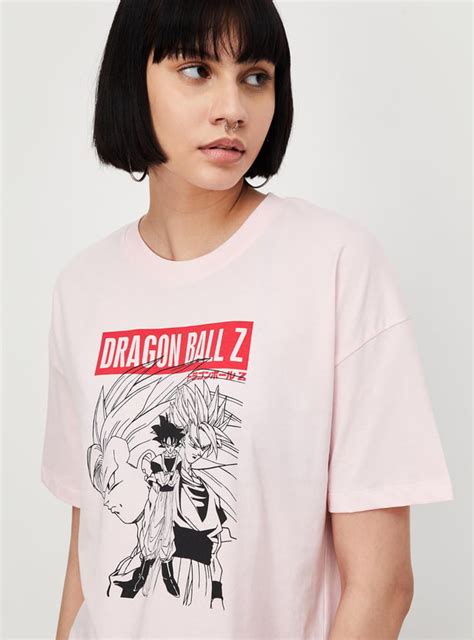 Buy Women Dragon Ball Z Printed Round Neck T-shirt Online at just Rs ...