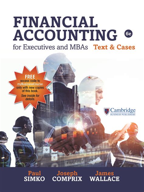 Financial Accounting for Executives & MBAs, 6e | myBusinessCourse