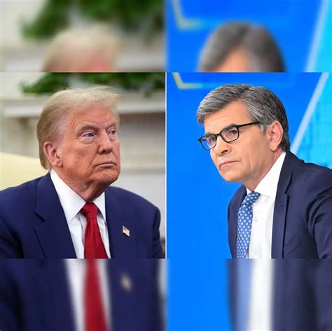 Stephanopoulos Apologizes Stephanopoulos Says Trump Contributed To