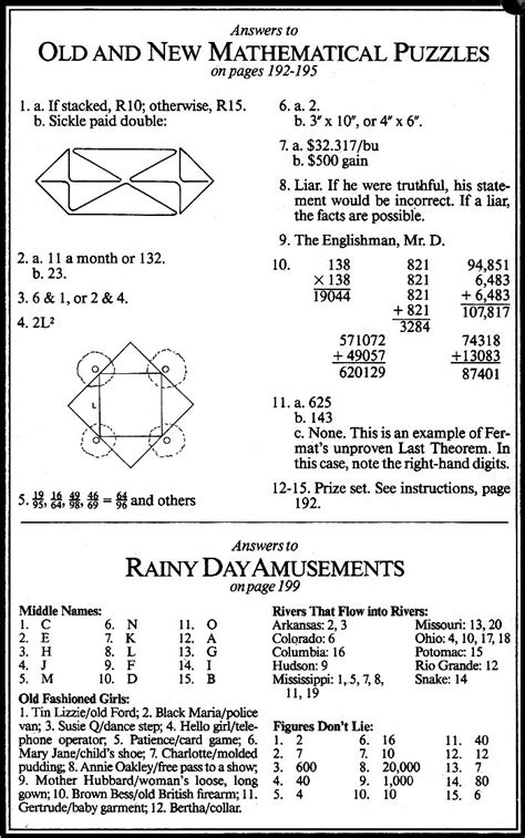 Image result for Mathematic Old Puzzles