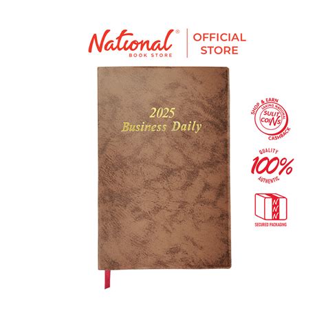 2025 DTV Veco Business Planner Brown - Calendars & Planners - School ...