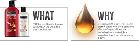 Tresemme Keratin Smooth Shampoo, 580 ml And Tresemme Hair Fall Defense ...
