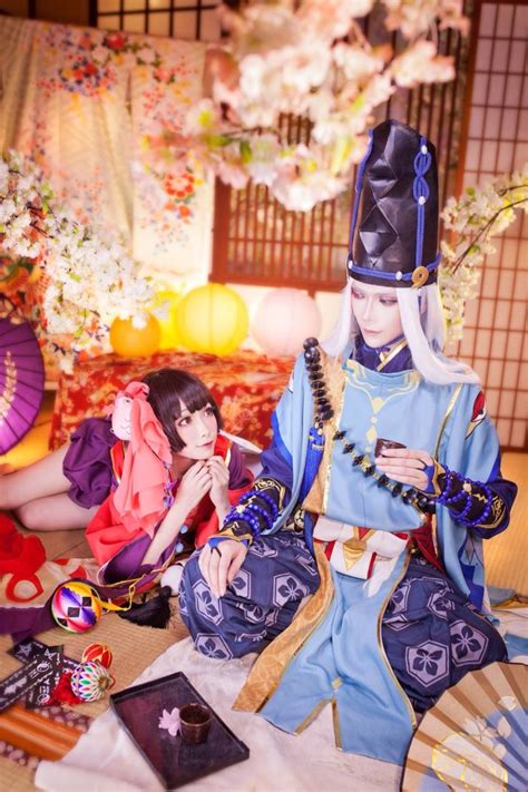 Kagura x Seimei from game Onmyouji cosplay by Mon and Stayxxxx | Avatar ...