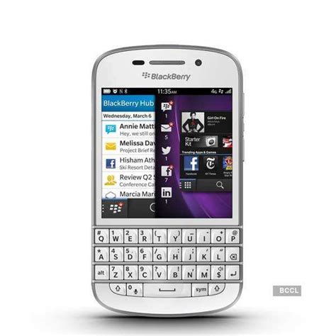 BlackBerry Q10 launched in India Photogallery - ETimes