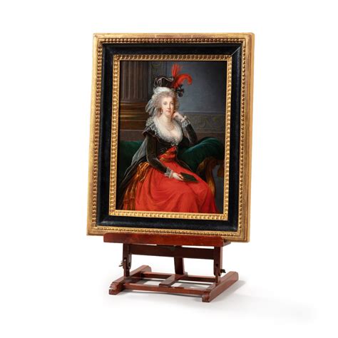 Portrait of the archduchess Maria Carolina of Austria, Queen of Naples ...
