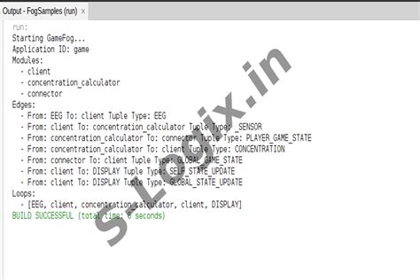 iFogSim sample code for application creation in iFogSim | S-Logix