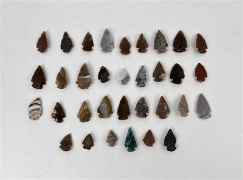 Native American Indian Arrowheads