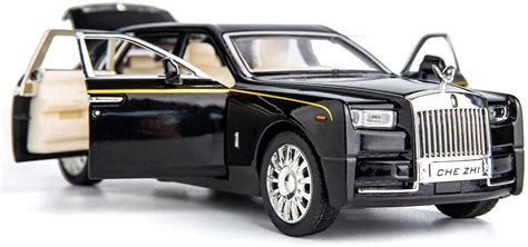 Araxia 1:32 Scale Wheels Diecast Rolls Royce Phantom Metal Model Pull ...