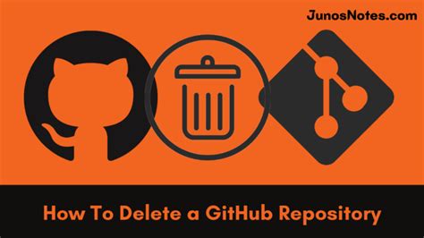 How to Remove Repository in GitHub 的图像结果