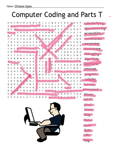 Image result for Computer Coding Word Search