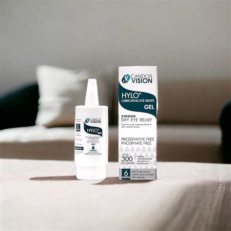 HYLO GEL Eye Drops – Intensive Relief for Severe Dry Eyes – Eye Drops Plus